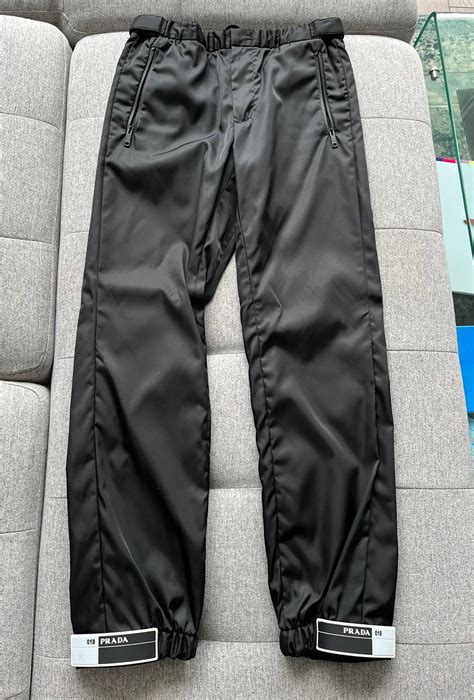 prada track pants replica|prada nylon gabardine track pants.